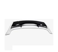 Diffusore Per Focus MK3 3.5 RS ST Edition Universale 2012-2018 Spoiler Pinna Coda Ala Superiore Adatto Kit Tuning Baule Posteriore Labbro Spoiler Ali Coda Bagagliaio(White andblack)