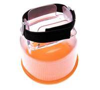 Diffusore per METZ Mecablitz 54 45 52 36 44 24 26 + paraluce arancione / bianco