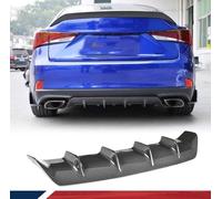 Diffusore Per Spoiler Per Paraurti Posteriore per Lexus Is300 Is350 Base/F Sport Sedan 2017-2020 Resistenza agli Urti Spoiler Labbro Diffusore Splitter Kit Corpo