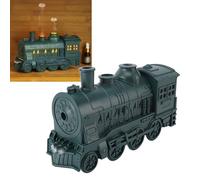 Diffusore per Treni, Diffusore Umidificatore per Treni da 300 Ml, Diffusore di Oli Essenziali, Umidificatore a Nebbia Fredda, per Ufficio in Camera da Letto (Spina europea)