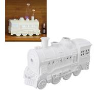 Diffusore per Treni, Diffusore Umidificatore per Treni da 300 Ml, Diffusore di Oli Essenziali, Umidificatore a Nebbia Fredda, per Ufficio in Camera da Letto (Spina europea)