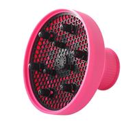 Diffusore pieghevole per asciugacapelli, diffusore portatile in silicone per capelli ricci universale, ugello da 1,57 x 1,99 pollici, ideale per saloni di viaggio e uso domestico (blu) RQc765 (B, 13,5