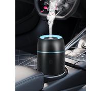Diffusore portatile per aromaterapia per auto, 100 ml, mini diffusore di oli essenziali ad ultrasuoni e umidificatore, alimentato tramite USB, per veicoli, casa, ufficio, camera da letto, compatto e