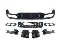 Diffusore Posteriore Con Terminale Di Scarico Per Mercedes Per Benz W213 AMG E53 Style Bumper 2016 2017 2018 2019 2020 HGMGFYCX