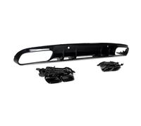 Diffusore posteriore con terminali di scarico adatti for paraurti posteriore in stile Mercedes Benz