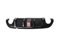 Diffusore Posteriore Labbro Paraurti Boot Staffa Spoiler Body Kit Per Q50 2014-2017 ABS Nero Lucido Fibra Carbonio Look Paraurti Posteriore