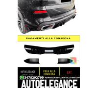 Diffusore Posteriore Nero Lucido per BMW X5 G05 M Sport 2018+ | Body Kit