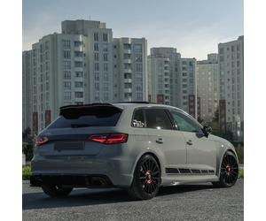 Diffusore posteriore Oneway compatibile con Audi RS3 8V Sportback 2015-2016 - Nero lucido