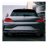 Diffusore Posteriore Oneway compatibile con Volkswagen Scirocco R Facelift 2014-2017 - Nero lucido