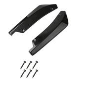 Diffusore Posteriore Paraurti 2 X Spoiler Diffusore Paraurti Posteriore Kit Diffusore ABS Universale Decorazioni Esterne(Nero)