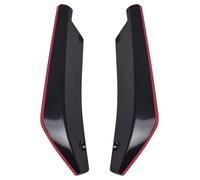 Diffusore Posteriore Paraurti Per A5 Q5 RS5 A3 B6 B8 B5 B9 A6 C5 C6 C7 Q7 40 Cm Universale Paraurti Posteriore Canard Diffusore Splitter Spoiler Accessori Auto(Black Red)
