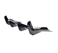Diffusore Posteriore Paraurti Per Chevrolet Per Corvette C8 2 Porte 2020-2024 Z51 Shark Fin Diffusore Bodykit Spoiler Splitter Paraurti Posteriore Auto(Glossy Black)