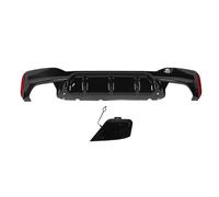 Diffusore Posteriore paraurti per Serie 5 G30 G31 F90 M5 2017-2023 Lip Spoiler Glossy Black - Protezione Robusta, Design Sportivo e Installazione Facile per M Sport (Nero lucido)