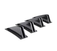 Diffusore Posteriore Paraurti Spoiler Paraurti Posteriore Auto Diffusore A Labbro Pinna Squalo Doppie Ali Coperture Decorative Set