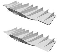 Diffusore Posteriore per Telaio Tamiya TT02 Carrozzeria Audi V8 51653 Stampato