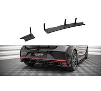 Diffusore posteriore Tuning Street Pro Per Hyundai I20 N Mk3 2020-2023 Nero