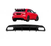 Diffusore posteriore Valance Black Edition adatto per Classe A W176 Fa