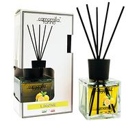 Diffusore profumo per ambienti a bastoncino 200 ml. linea Cubo in 12 fragranze. Italy (limone)