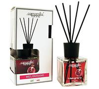 Diffusore profumo per ambienti a bastoncino 200 ml. linea Cubo in 12 fragranze. Italy (melograno)