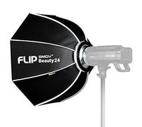 Diffusore rapido SMDV SPEED-BOX FLIP BEAUTY 24 per Bowens Elinchrom Profoto S...