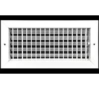 Diffusore regolabile 14 x 6 - Copertura per condotto di ventilazione, registro griglia - parete laterale o cieling - flusso d'aria elevato HVAC Premium