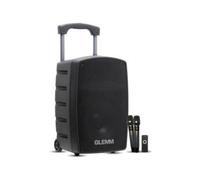 Diffusore Ricaricabile 240W Con Doppio Radiomicrofono Glemm - BM 12160