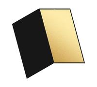 Diffusore riflettente pieghevole in cartone, Gold S