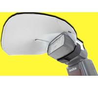 DIFFUSORE RIFLETTORE ESTERNO SOFTBOX BOUNCE per FLASH GODOX V860III V860II V860 V850III V850II V850 V350C V350N V350S TT350C TT350N TT350S TT685II TT685C TT685N TT685S TT600 TT520II TT560II