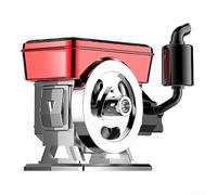 Diffusore rotante automatico ad energia solare per auto, design simulato del motore per un'efficace purificazione dell'aria e distribuzione di profumi freschi (Osmanthus)