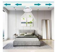 Diffusore rotondo in ABS per presa d'aria o parete per soffitto circolare Louver 75 mm 100 mm bianco 200 mm 150 mm personalizzabile HVAC Vent Cover (75 mm)