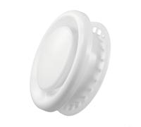 Diffusore rotondo per bocchetta dell'aria da soffitto, in plastica ABS, 100/150 mm, con volume d'aria regolabile, per bagno, cucina, HVAC, facile installazione (150)