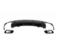 Diffusore Scarico per Mercedes CLA W117 X117 13-18 Facelift CLA45 Look