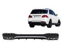 Diffusore Scarico Punte per Mercedes GLE W166 SUV Sport Line 15-18