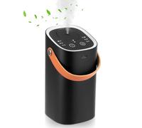 Diffusore senz'acqua per nebulizzatore di oli essenziali per aromaterapia, Ricaricabile diffusore di profumi per Ambienti e Auto Senza Fili, mini diffusore atomizzatore portatile per casa, auto