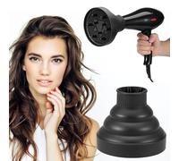 Diffusore Silicone Universale,Diffusore Capelli Ricci,Diffusore Portatile Capelli Ricci,Diffusore Capelli Pieghevole,Diffusore Capelli Ricci Universale in Silicone,Diffusore Pieghevole Capelli Ricci