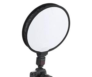 Diffusore Softbox da 40 Cm, a Forma Rotonda Portatile a Forma di Nylon Diffusore Softbox per Fotografia di Luce Flash della Fotocamera