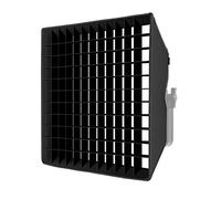 Diffusore softbox pieghevole GVM con griglia ad alveare per GVM 50RS 672S MB832 520LS 520S Serie 1200D Lampada da studio a LED, luce video, adatta per fotografia di ritratto e illuminazione video