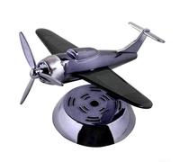 Diffusore solare per auto con rotazione intelligente e fragranza vegetale per aromaterapia per creare un'atmosfera fresca e rilassata (grigio)