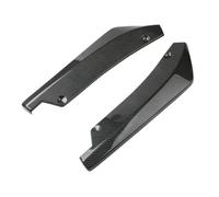 Diffusore Splitter Kit Di Protezione Per Estensione Minigonne Laterali Spoiler Universale Per Paraurti Posteriore Auto 2p(Look in carbonio)