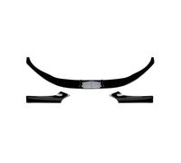 Diffusore Splitter Paraurti Anteriore Per Serie 2 F22 F23 M235i M240i Per M-Sport 2014-2019 Spoiler Auto Protezione Deflettori Labbri MASHRGX(One Set Gloss Black)
