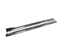 Diffusore Splitter Per Bmw E90 E92 E93 325i 335i 2m / 78,7" Kit Carrozzeria Con Estensione Gonna Laterale, Alette, Splitter E Grembiule Universale(Look in carbonio)