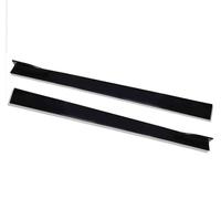 Diffusore Splitter Spoiler Laterale Splitter Da 78,7" Per Alfa Per Romeo Per Giulia 2017-2022, Kit Di Estensione Per Paraurti Auto, Nero(Nero)