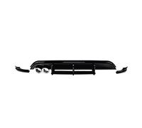 Diffusore Spoiler 2009-2014 Per Polo MK5 6R Auto Paraurti Posteriore Lip Spoiler Diffusore Splitter Protector Guard Da ABS Gloss Nero Body Kit Diffusore paraurti posteriore