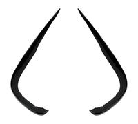 Diffusore Spoiler Anteriore Per Benz W213 S213 Per AMG Line Auto Sopracciglio Palpebre Faro Paraurti Anteriore Lip Splitter Spoiler Fendinebbia Trim Tuning(Glossy Black UP)