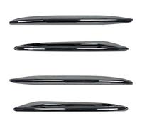 Diffusore Spoiler Anteriore Per Benz W213 S213 Per AMG Line Auto Sopracciglio Palpebre Faro Paraurti Anteriore Lip Splitter Spoiler Fendinebbia Trim Tuning(Glossy Black Down)