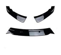 Diffusore Spoiler Anteriore Per BMW 1er F20 F21 Hatchback Per LCI Body Kit Spoiler Splitter Canard Lip Tuning 2011-2019 PP Paraurti Anteriore Labbro Auto Spoiler Anteriori(Gloss Black)