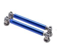 Diffusore Spoiler Anteriore Splitter Spoiler Anteriori Auto Paraurti Anteriore Posteriore Per Labbra Kit Barra Supporto Asta Decorativa Universale(7.5cm Blue)