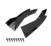 Diffusore Spoiler Coppia Spoiler Per Paraurti Posteriore Per Auto Universale, Protezione Per Ala, Gonna Laterale, Angolo Di Avvolgimento Spoiler Posteriore(2pcs black)