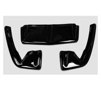 Diffusore Spoiler Per Ford Per Focus RS MK3 2015-2018 Per Maxton Style Splitter Posteriore Splitter Estensione Paraurti Centrale + Kit Corpo Laterale Spoiler Posteriore