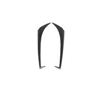 Diffusore Spoiler Per Lexus IS 2021-2025 IS300h 2 Pezzi Rivestimento Paraurti Posteriore Kit Corpo Vettura Stile Fibra Carbonio Nero Lucido Plastica Diffusore paraurti posteriore(Glossy Black)